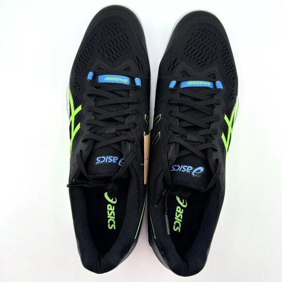 NEW Asics Sky Elite FF 2 Court Volleyball Shoes Men\'s Size 14 Black / Lime Burst